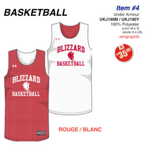 Item 04 Séminaire Saint-François Basketball UA UKJ190M UKJ190Y 2026